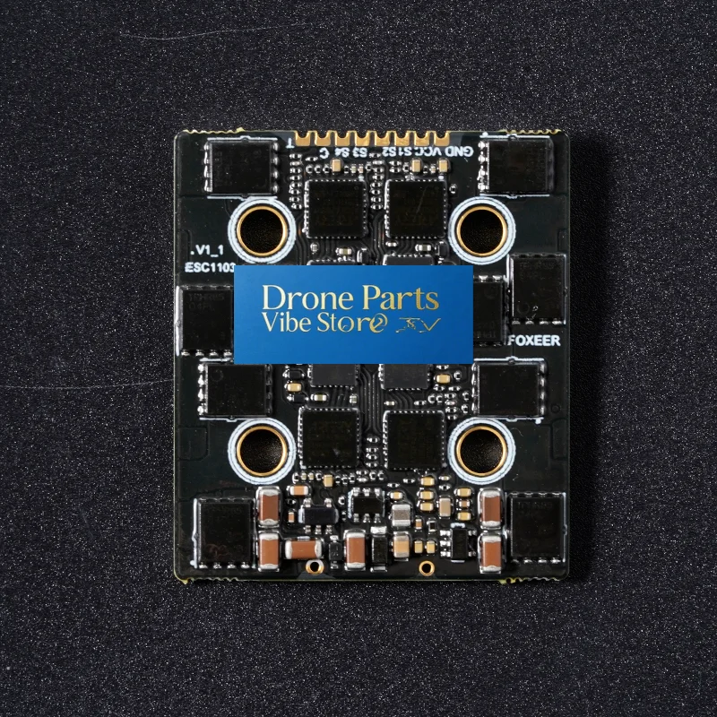 Фото Полетный контроллер Foxeer Reaper F4 Slim Min 60A 4-в-1 ESC BLHeli32 3-8S 128K 20x20мм для FPV-дронов, гоночных и фристайл-квадрокоптеров, аксессуары для DIY-сборки №3