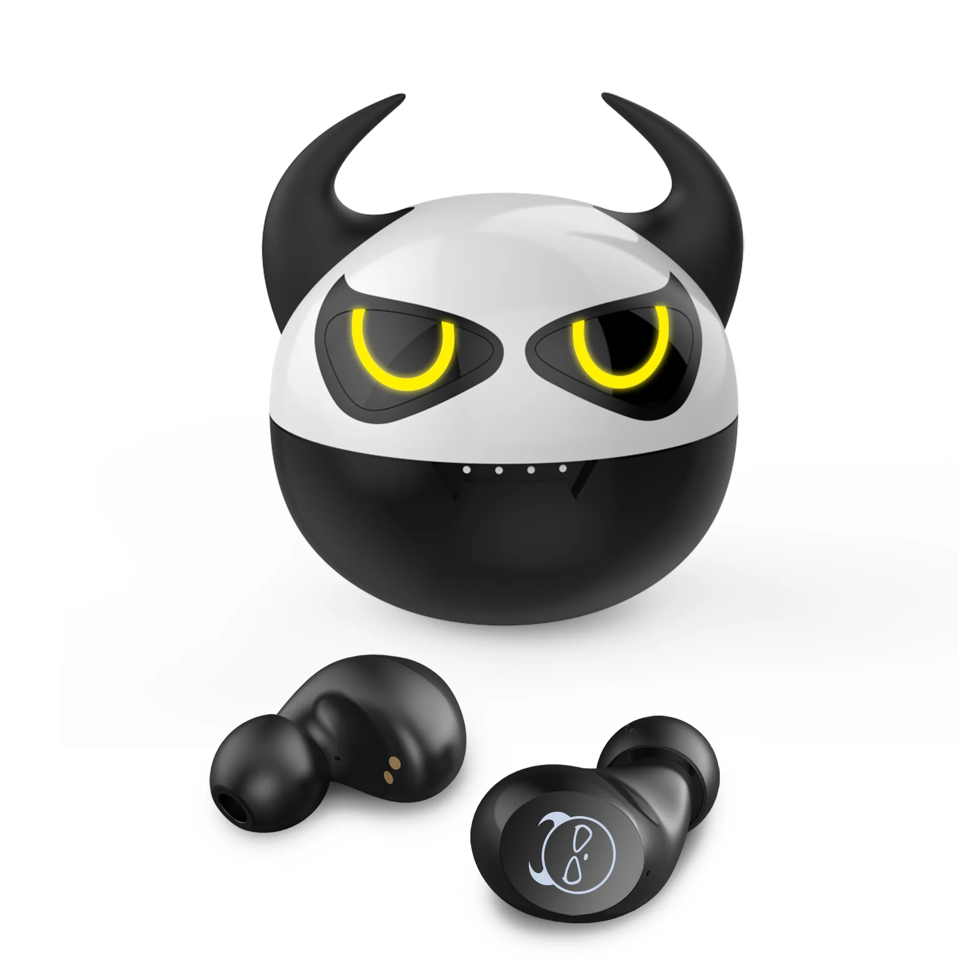 

True Wireless Bluetooth Headset 2021 New Little Devil Bluetooth Headset Mini In-Ear Sports Game Private Model headphones