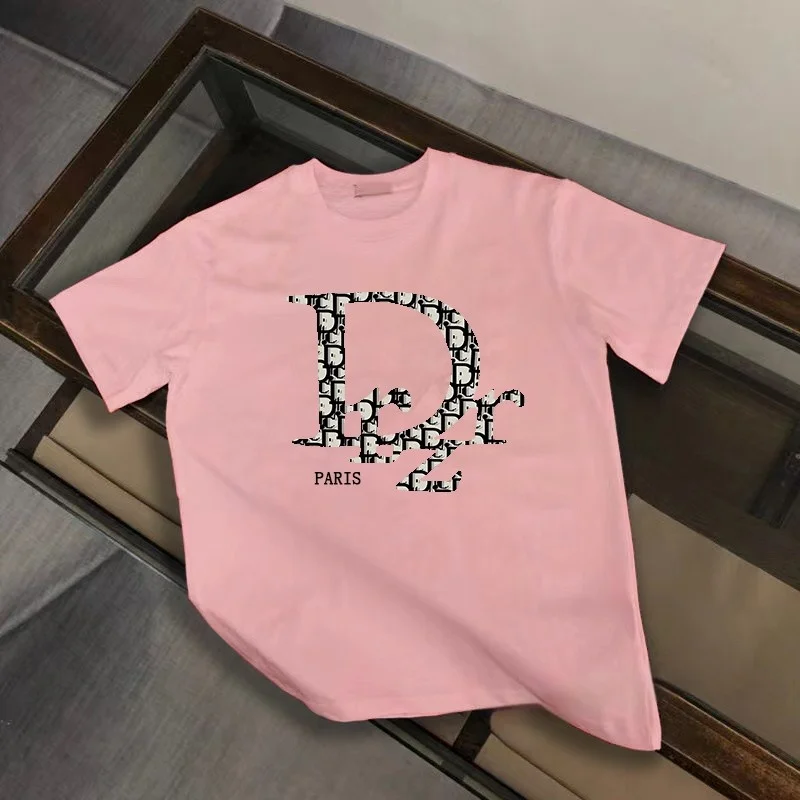 

2023 FashionLetter T-Shirt Men's Summer T-Shirt Short Sleeve T-Shirt Men's O-Neck Comfortable Daily Men's T-Shirt Harajuku Tops