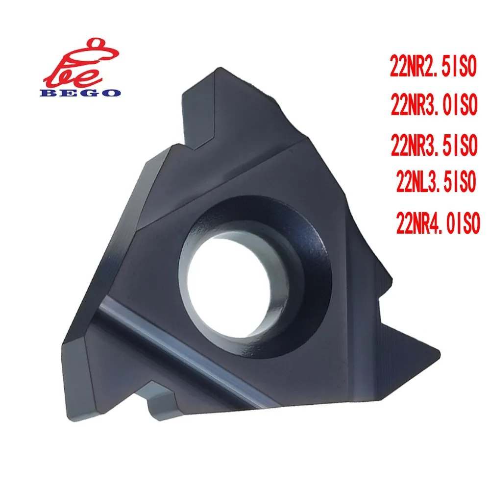 

High Quality 22NR2.5 ISO Carbide Inserts Thread Cutting External Turning Tool CNC Cutter Blade SER Turret 22NR5.5