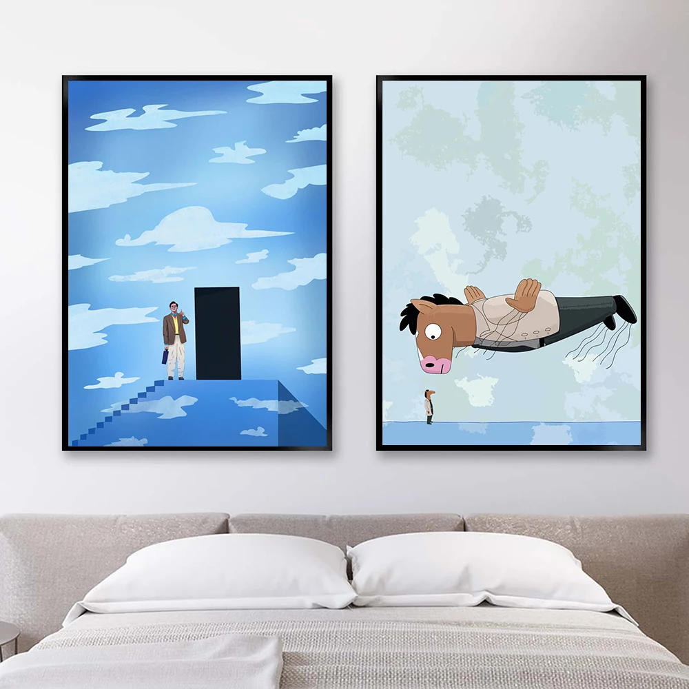 

Truman Show Movie HD Star Wall Art Home Decor Canvas Painting Bojack Abstract Art Nordic Decoration Cafe Bar Room Poster