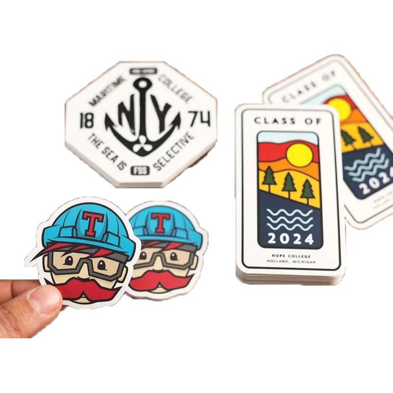 Пользовательская наклейка высечка этикеток Печать логотипа |