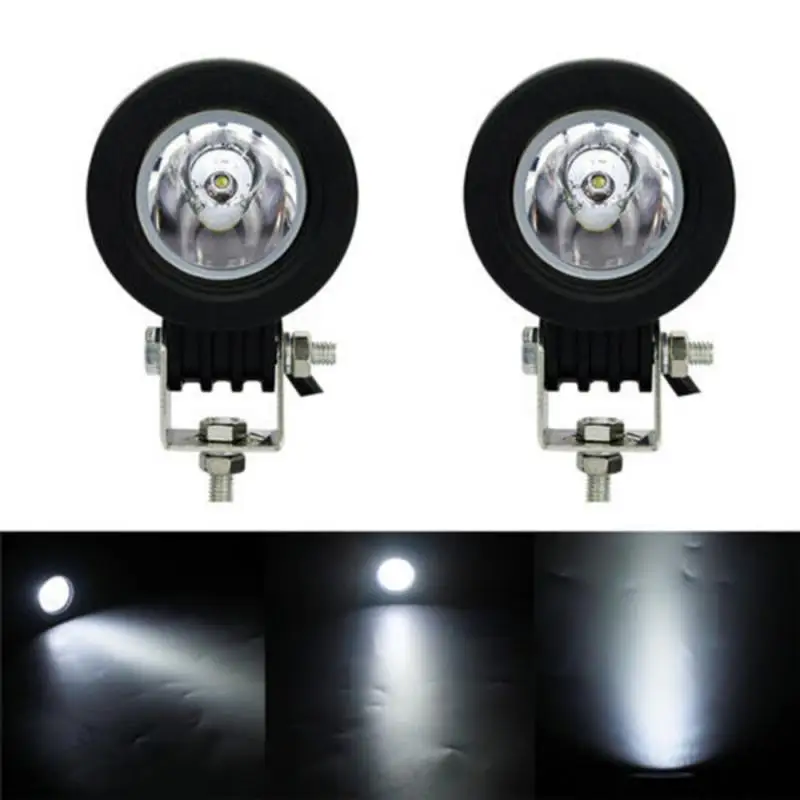 

Motorcycle LED Spot Beam Lights Car Bike Work Driving Fog Lamp 10W 900LM Waterproof Floodlights And Spotlights Universal