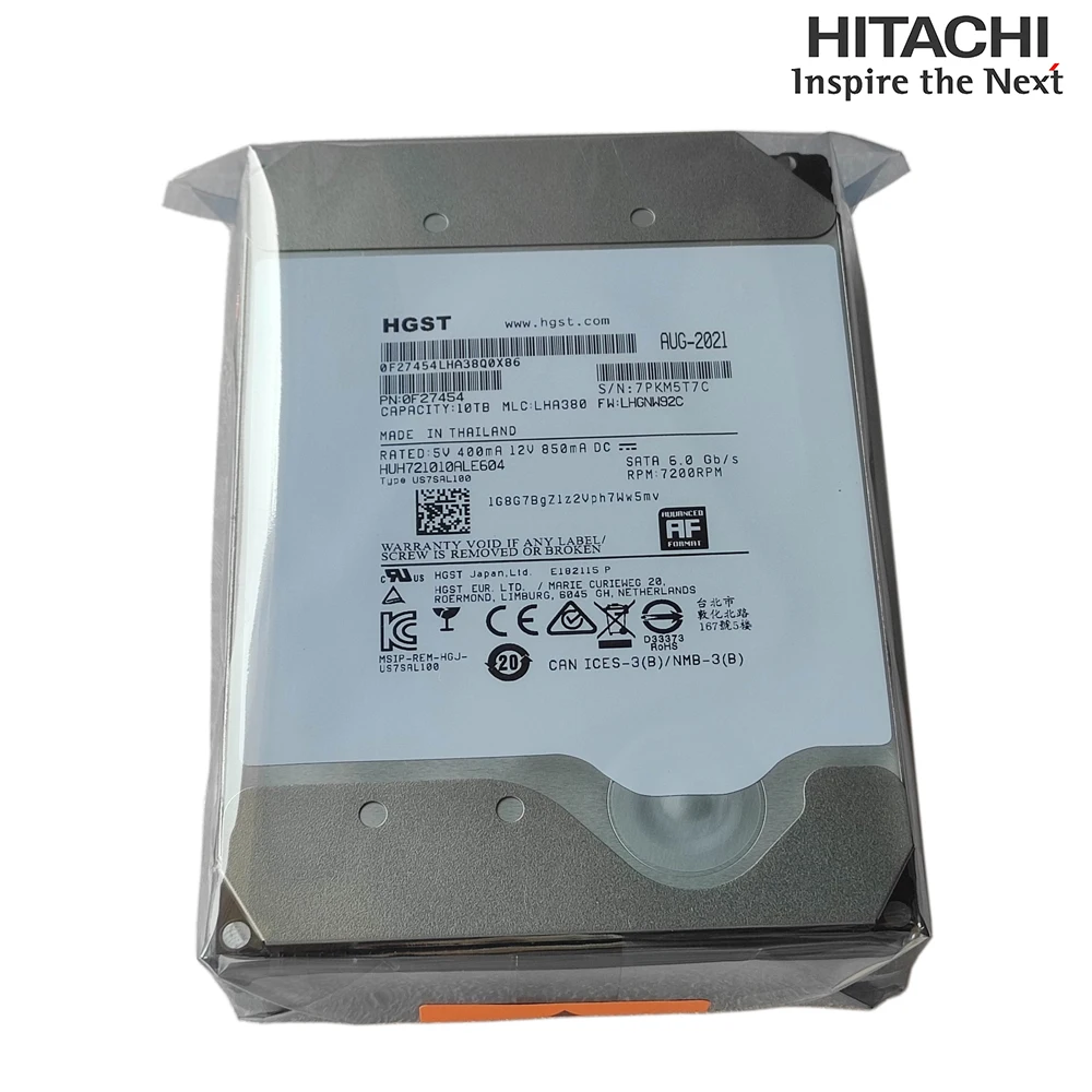 HITACHI NAS 2 ТБ 3 4 6 8 10 1 5 дюйма SATA3.0 7200 об/мин CCTV DVR Внутренний жесткий диск HDD |
