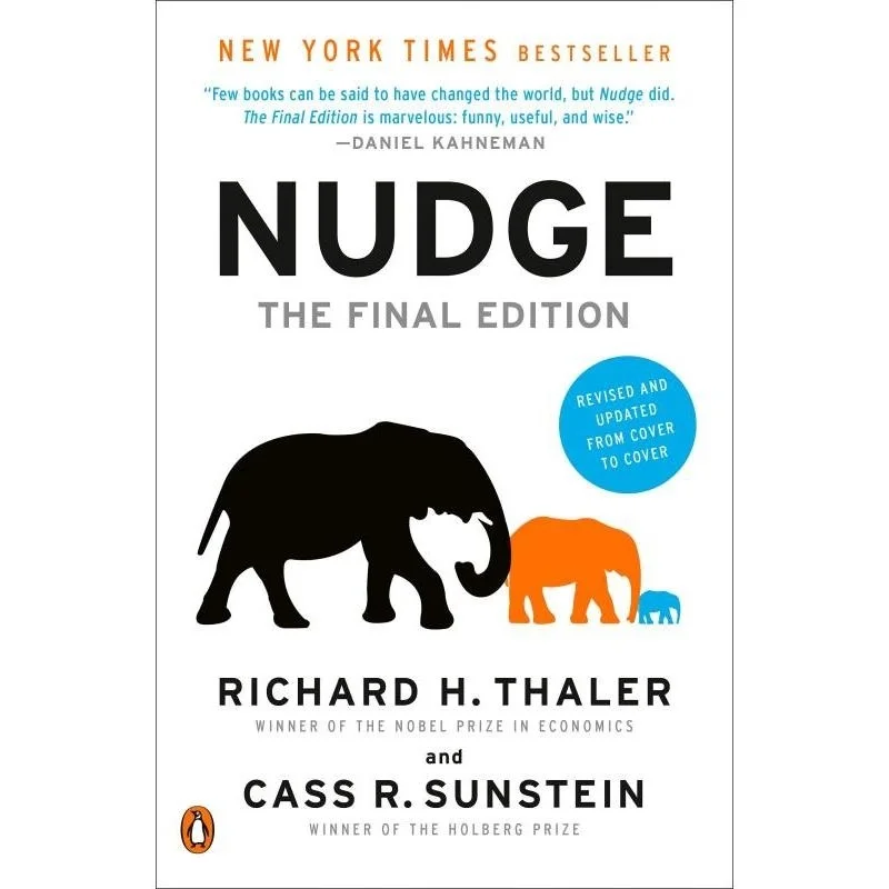 

NUDGE The Final Edition By Richard H.Thaler Novel Paperback The New York Times Bestseller English Book