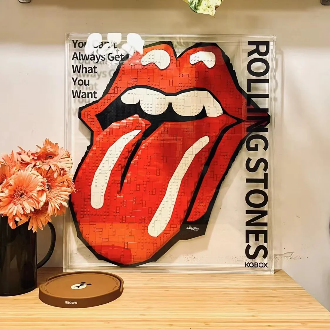 

1998Pcs Music Band Building Blocks Arts Sets The Rolling Stones Bricks Toys Gifts for Kids Adult Children Compatible with 31206