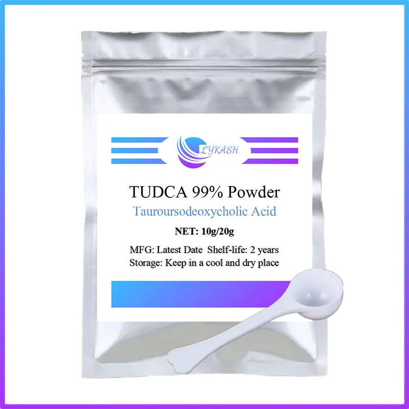 Заводская поставка LYKASH 99% Tudca по лучшей цене 10 г/20 г в пакете