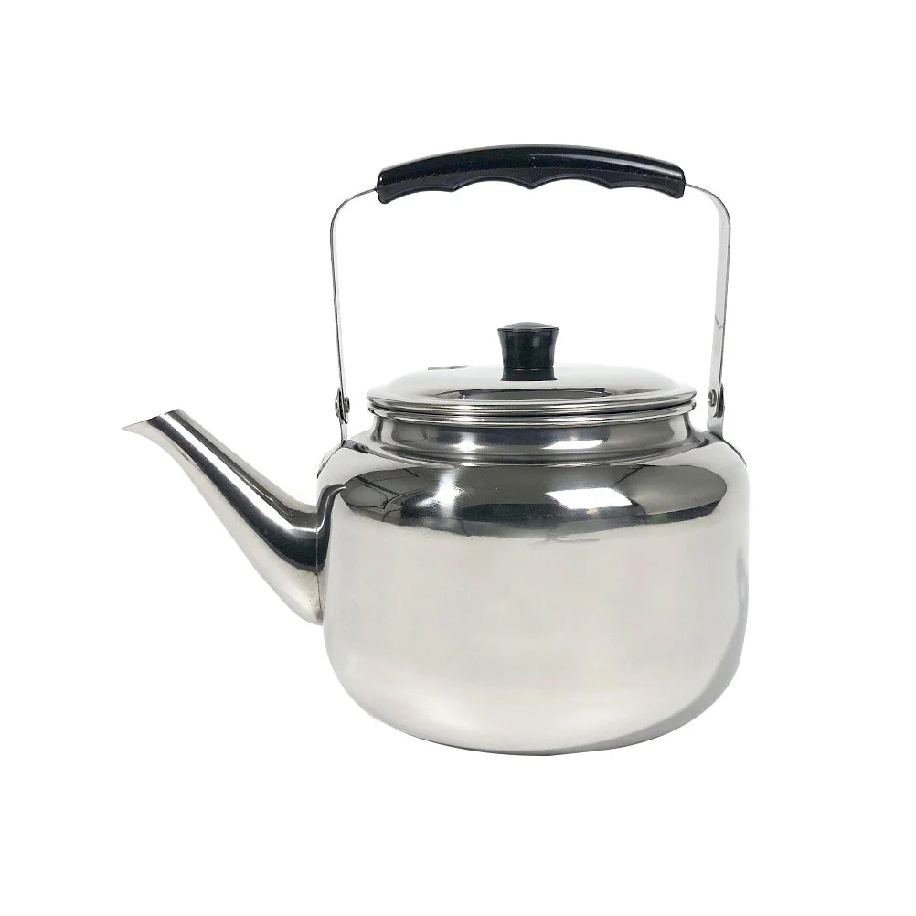 

Stainless Steel Kettle Teapot Kitchen Gadget Metal Practical Boil Water Bakelite Boiling Whistle Make Durable Home Сamping