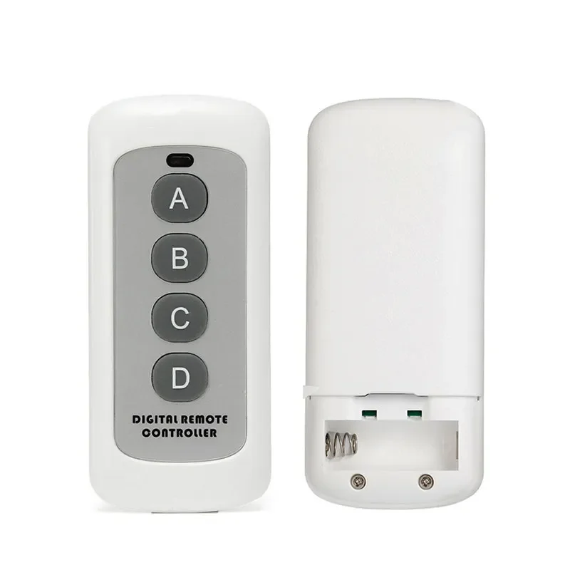 

10 Pcs Door Opener 433MHz 4 Button EV1527 Code Remote Control RF Transmitter Wireless Key for Smart Home Garage D=
