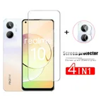 Стекло на клеевой основе для Realme 10 Pro, закаленное стекло для Realme10, 8i, 9i, 8, 9 Pro Plus, C30, защита экрана, защитная пленка для объектива Realme 10