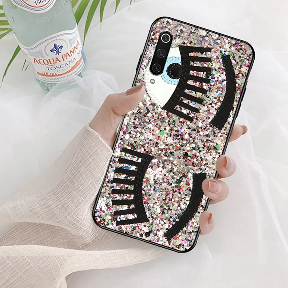 Hot Ferragnies Eyes Chiara Phone Case For Xiaomi Mi 5X 8 9 10 11 12 lite pro 10T PocoX3pro PocoM3 Note