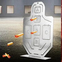 foldable stainless steel target all metal frame practice target clear code automatic rebound easy storage durable metal target