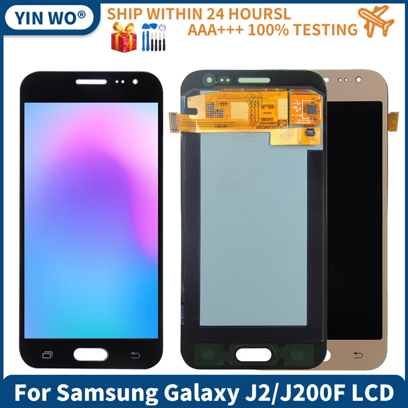 

4.7" Original For Samsung Galaxy J2 LCD J200 Panels Core Display Touch Screen Digitizer Assembly Replacement