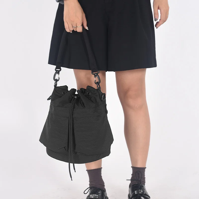 Дорожная нейлоновая ветрозащитная ткань водонепроницаемая уличная сумка-ведро