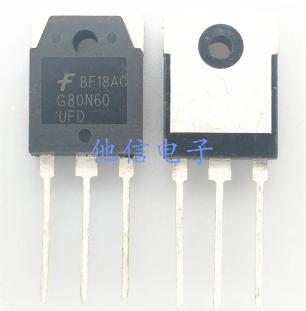 

Бесплатная доставка SGH80N60UFD G80N60 TO-3P 80A/600V IGBT 10 шт.