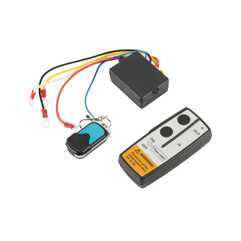 Автомобильная Беспроводная лебедка 12 В 30 м электрический пульт дистанционного