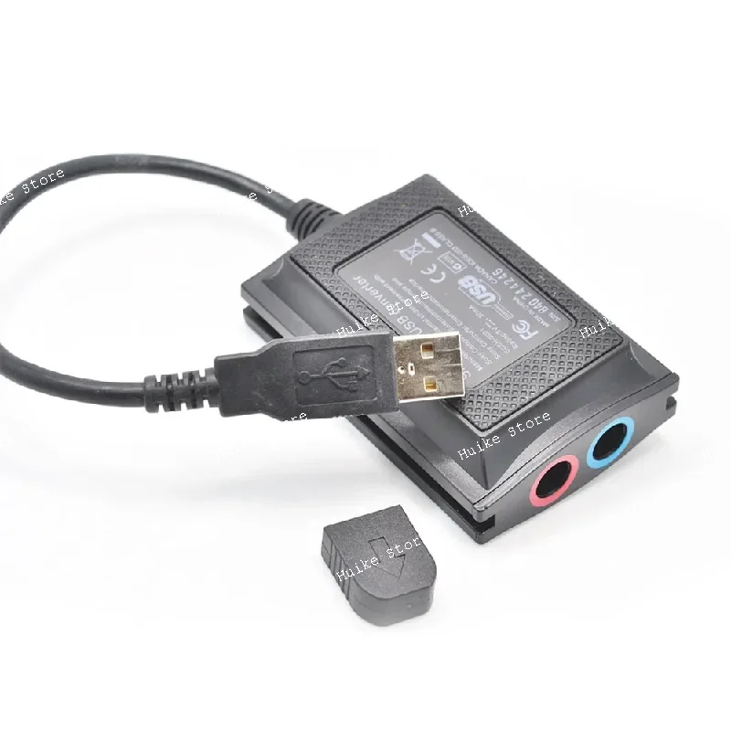 Фото USB-адаптер-конвертер для микрофона Singstar для PS2/PS3, модель SCEH-0001, USB-адаптер для микрофона для компьютера №4
