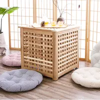 Apartment Coffee Table Small Size Log Sofa Side Cabinet Storage Bay Window Table Corner Table Storage Bedside Side Table