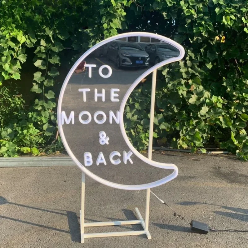 Гранде scene de motif sur le thème la lune 3D Fer Georgiaallique Extérieur профессор sɺsseoir фотоматин для