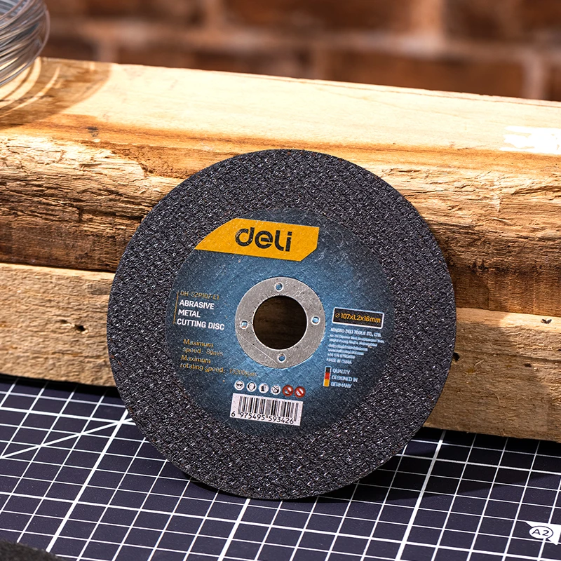 Абразивный отрезной диск Deli круг по металлу для аксессуаров вращающийся