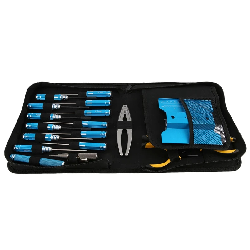 

24 In 1 RC Hex Screwdriver Tool Kit Hex Nut Driver Phillips Screwdriver Wrench For Rc Car Drone Boat Quadcopter