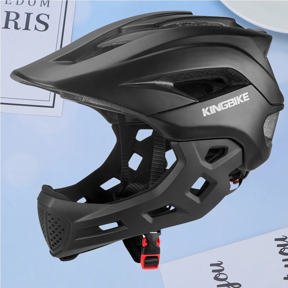 

1pc Children Multifunctional Sports Helmet Riding Helmet Protective Cover Head Protector Motorcycle Cycling Head Cover (Black)