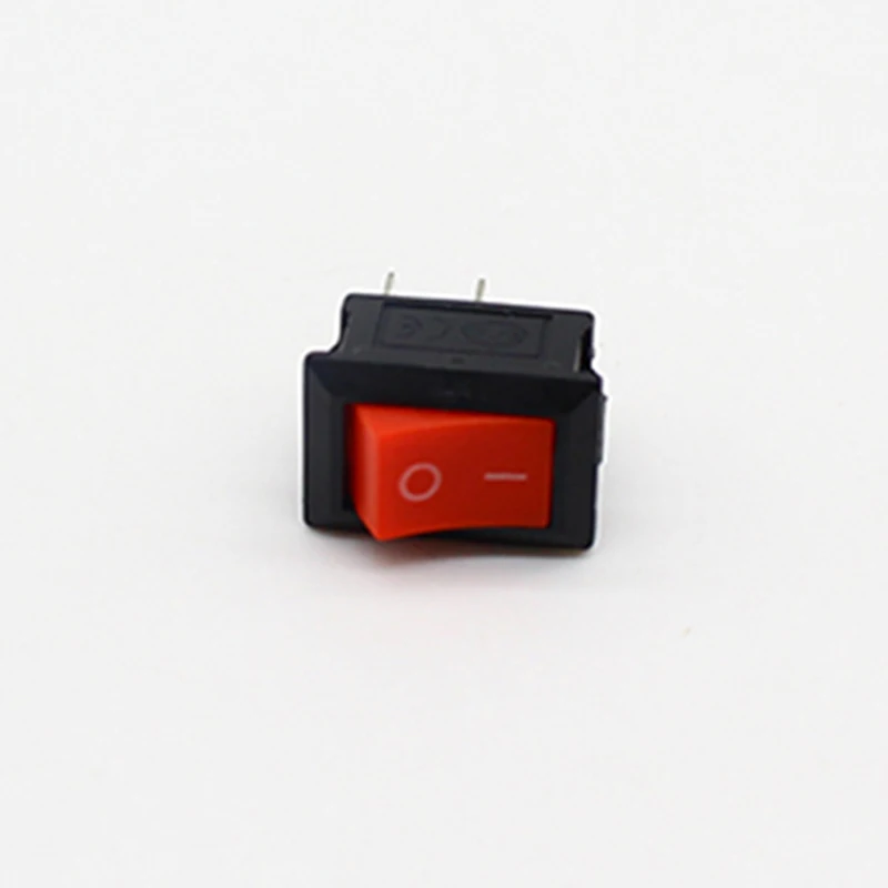 

5/10 шт. кнопочный переключатель 10x15 мм SPST 2Pin 3A 250 В KCD11 защелкивающийся кулисный переключатель 10 мм * 15 мм черный, красный и белый
