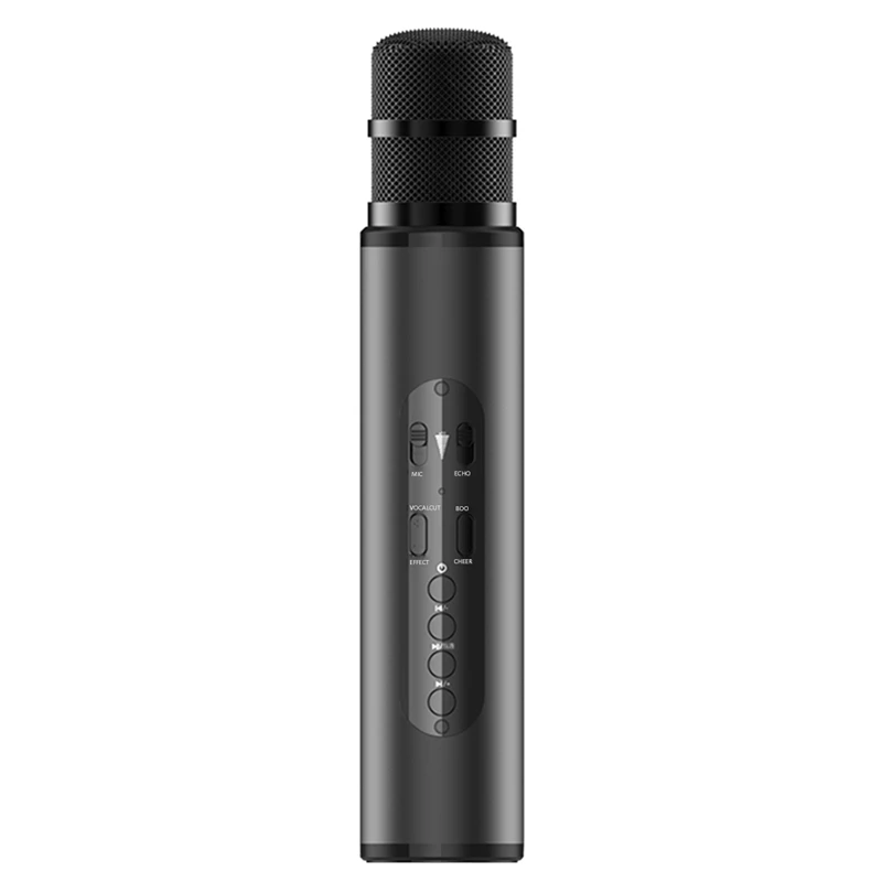 

Wireless Bluetooth Microphone Stereo DSP Karaoke Speaker Dynamic Microphone Dual Speake For PC Iphone Android
