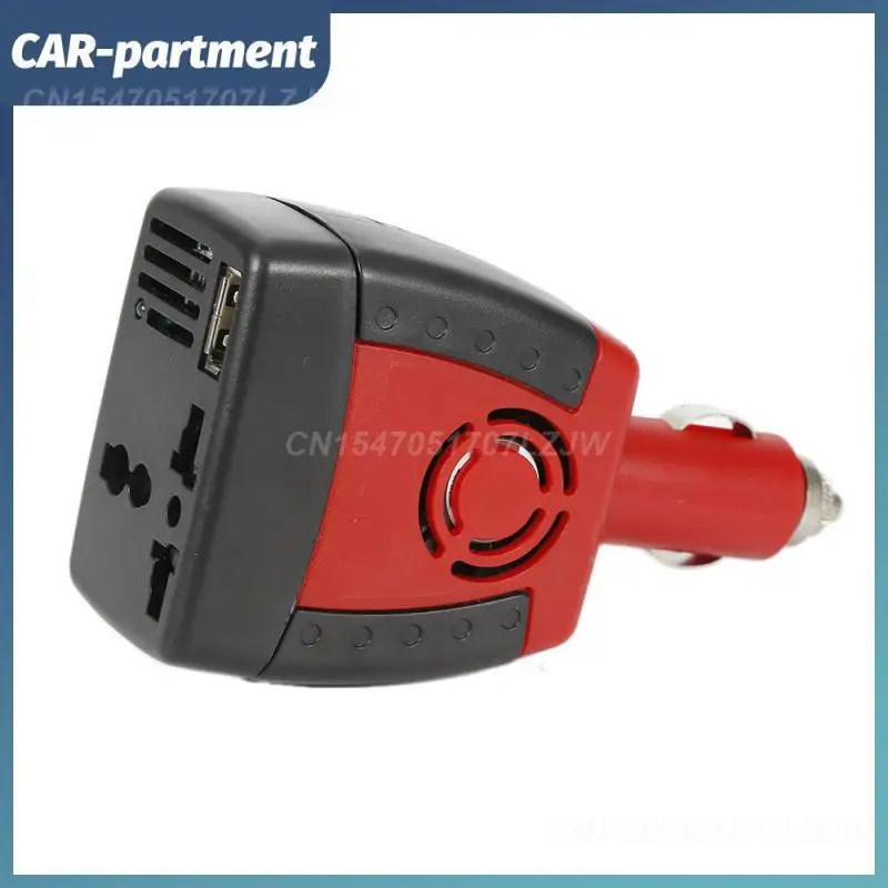 

Автомобильное зарядное устройство 150 Вт автомобильный инвертор напряжения 12 В постоянного тока до 220 В переменного тока преобразователь адаптер с прикуривателем и USB 5 в зарядное устройство для ноутбука