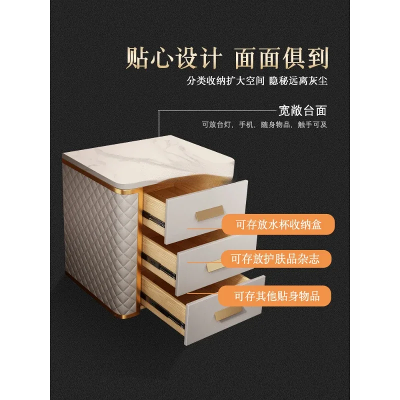 Роскошный дизайнерский прикроватный столик в итальянском стиле Fendi современный