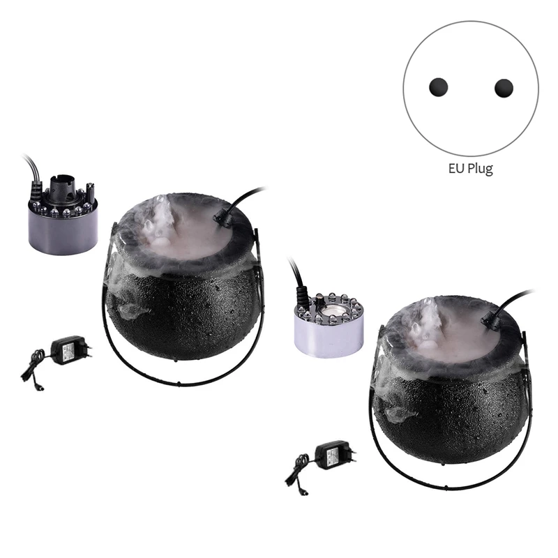 Хэллоуин дымовая машина светодиодный увлажнитель тумана генератор изменение