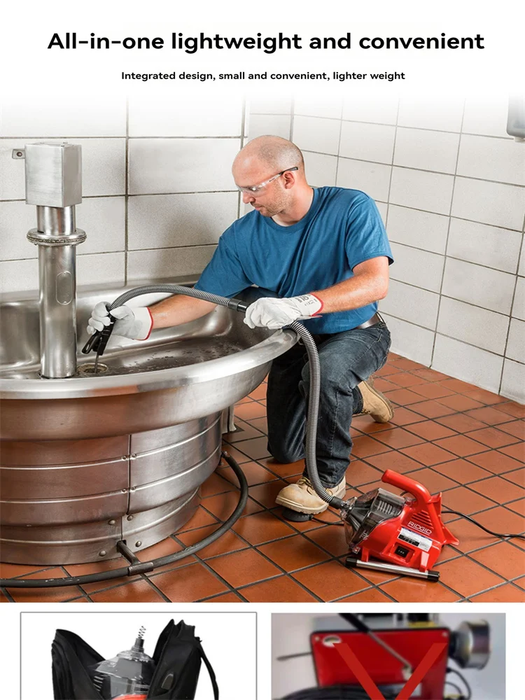 R7 электрический трубопровод дноуглубительный станок канализационный слив