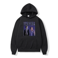 2022 vintage spencer reid graphic hoodie fashion hip hop oversized sweatshirts harajuku gothes pullovers unisex fleece hoodies