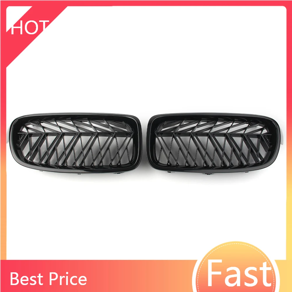

Car Front Kidney Grille Upper Mesh Grill For BMW 3 series F35 F30 2013 2014 2015 2016 2017 2018 ABS Plastic Gloss Black fastship