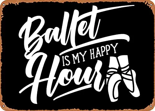 

Ballet Vintage Look Metal Sign Patent Art Prints Retro Gift 8x12 Inch