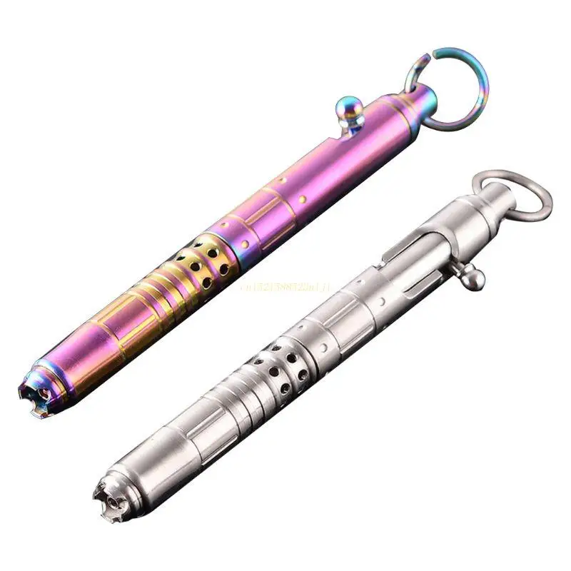 

Practical Solid for TITANIUM Alloy Gel Ink Pen Retro Bolt Action Writing Tool School Office Stationery Supplies Drop Shipping