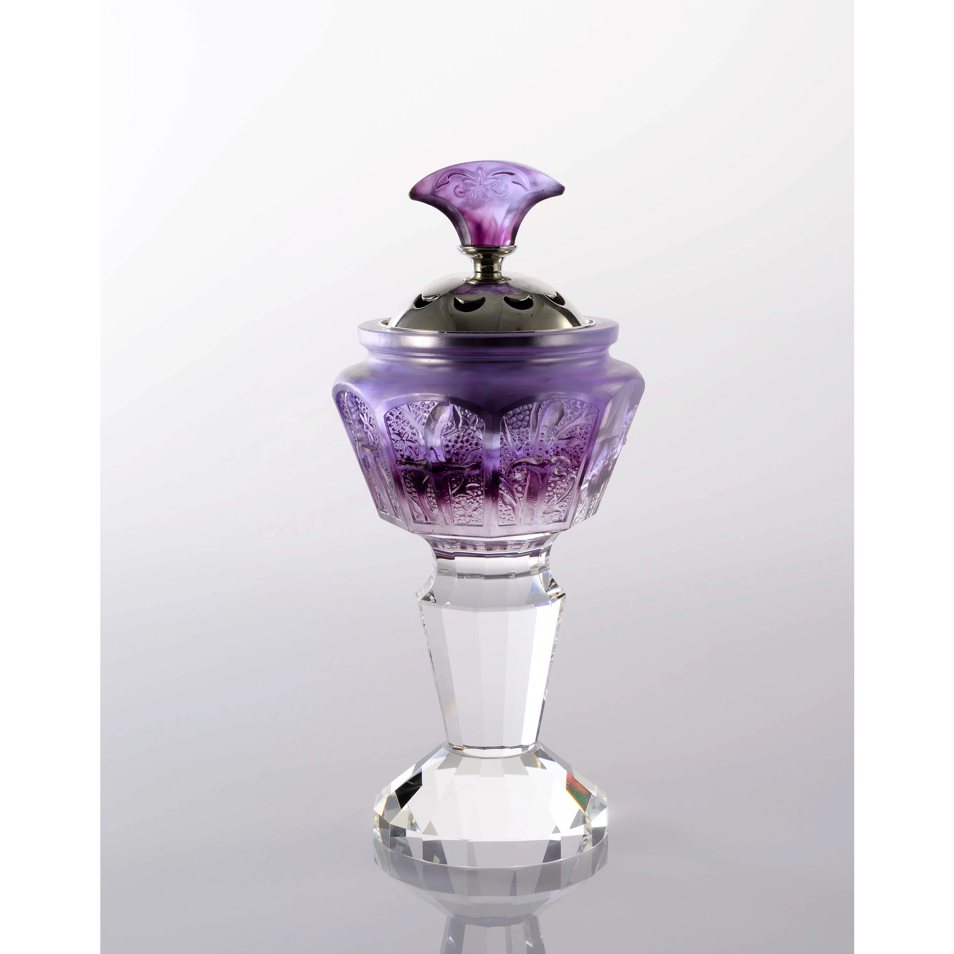 

Hot sale big traditional censer crystal Incense Oil Burner For Home Decor