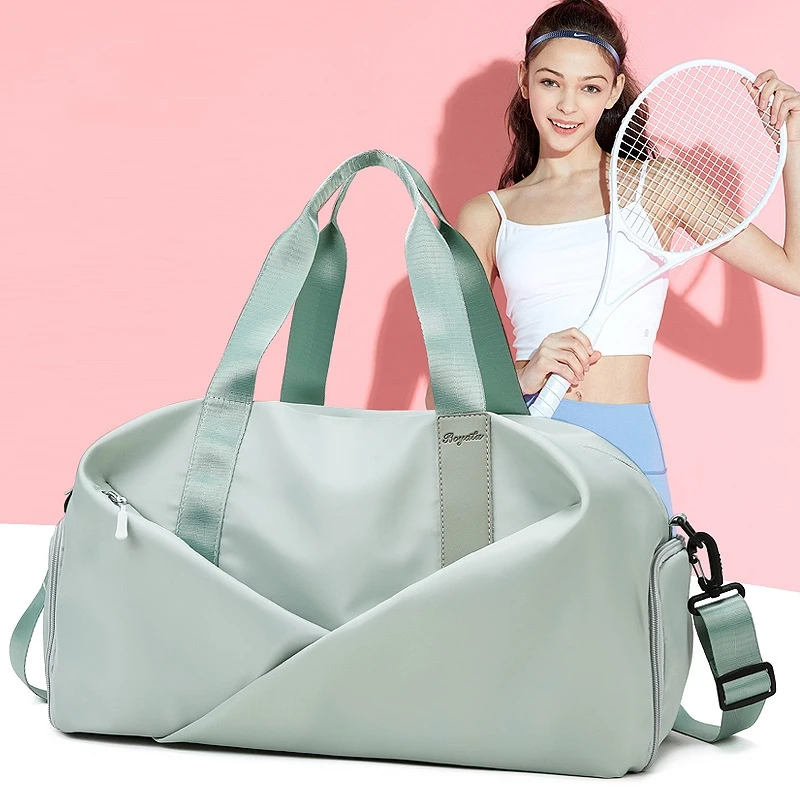 

Women Sports Gym Bag Travel Dry Wet Bags Multifunction Swimming Shoulder Messenger Pack Weekend Fitness Training Handbag