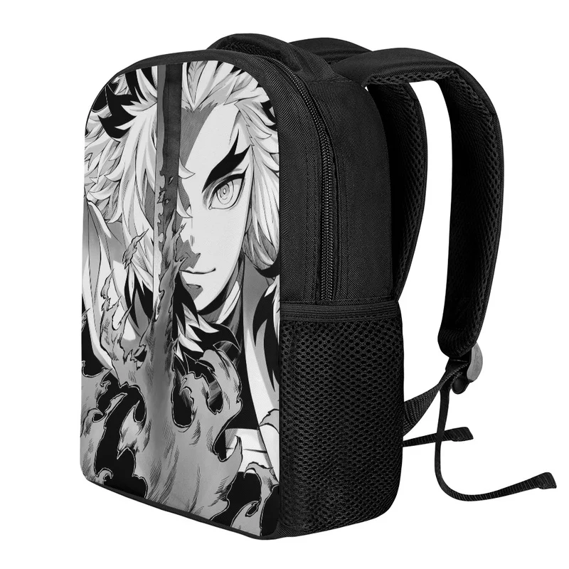 Twoheartsgirl Demon Slayer Back to School Backpack Pencil Case Kindergarten Children School Bag Preschool Kid Bookbag Pencilcase