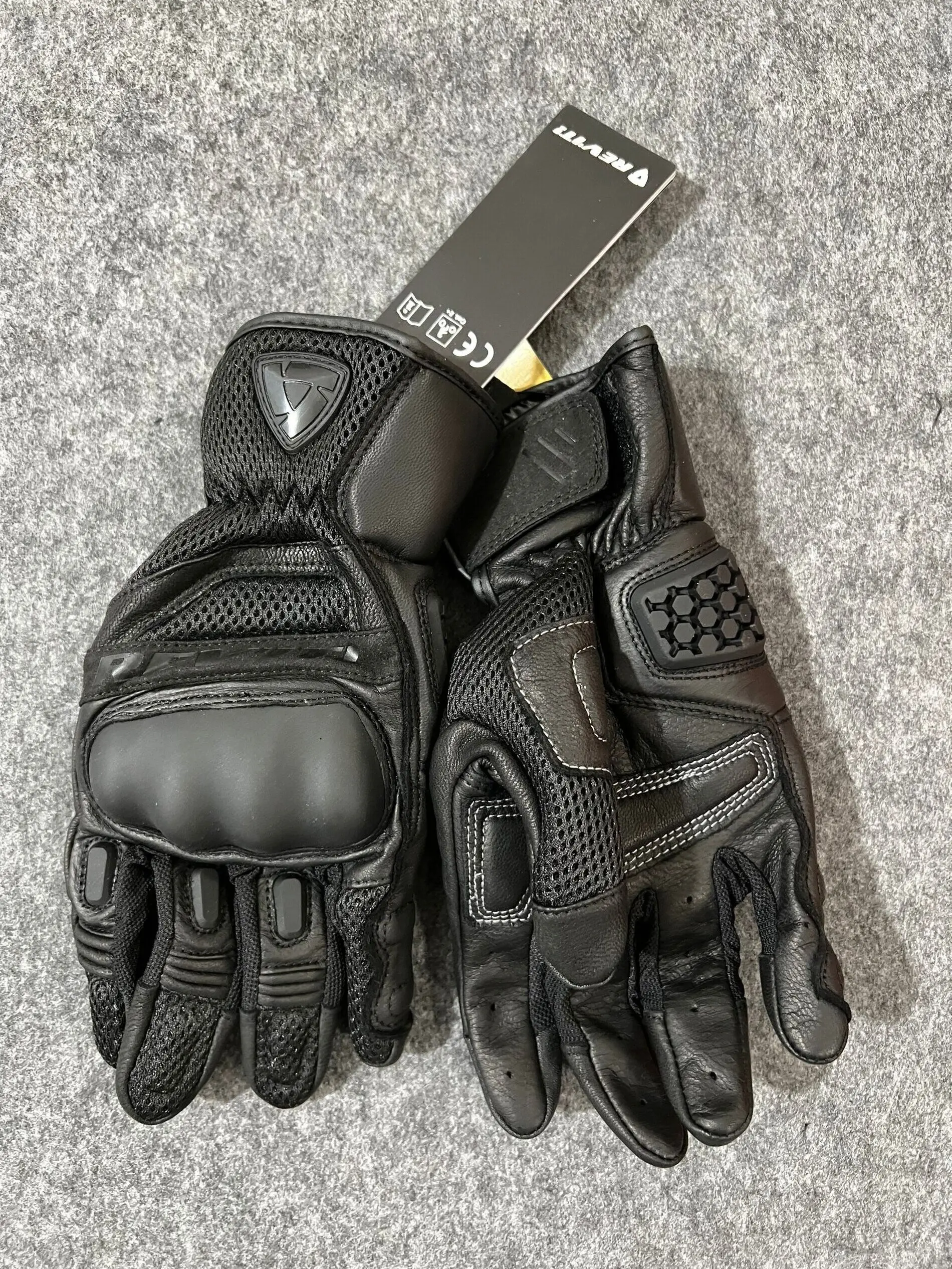 Перчатки Revit Dirt 3 натуральная кожа мотоцикл Moto GP уличный велосипед внедорожные