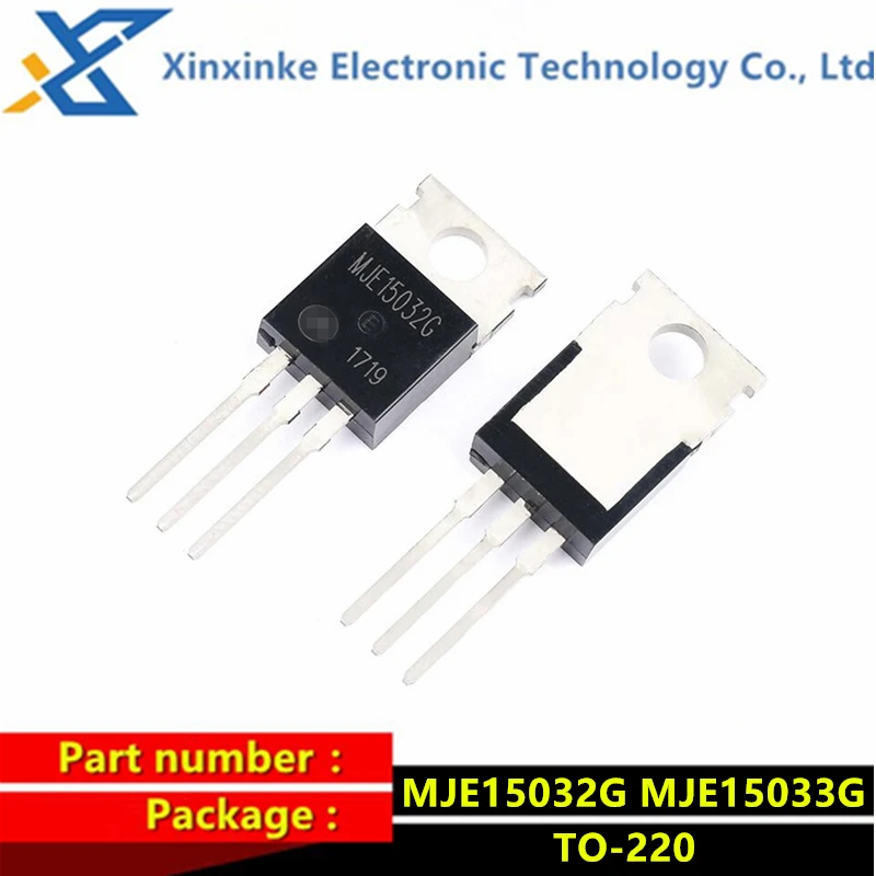 

5PCS MJE15032G MJE15033G TO-220 Audio Amplifier Transistor Audio Single Tube