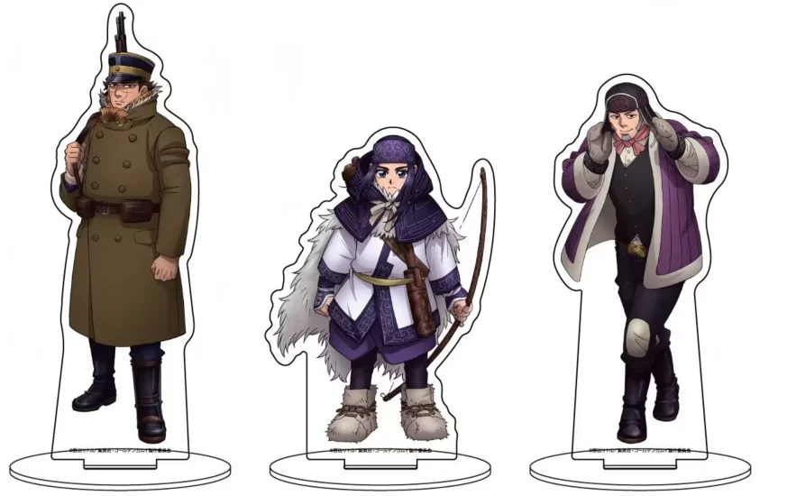 

Anime Golden Kamuy Acrylic Figure Stand Figure Brinquedos Kids Toy 3510