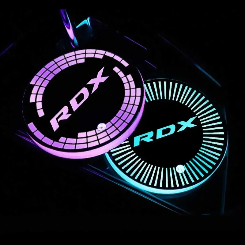 Светящаяся автомобильная подставка для чашки с водой коврик зарядкой через USB