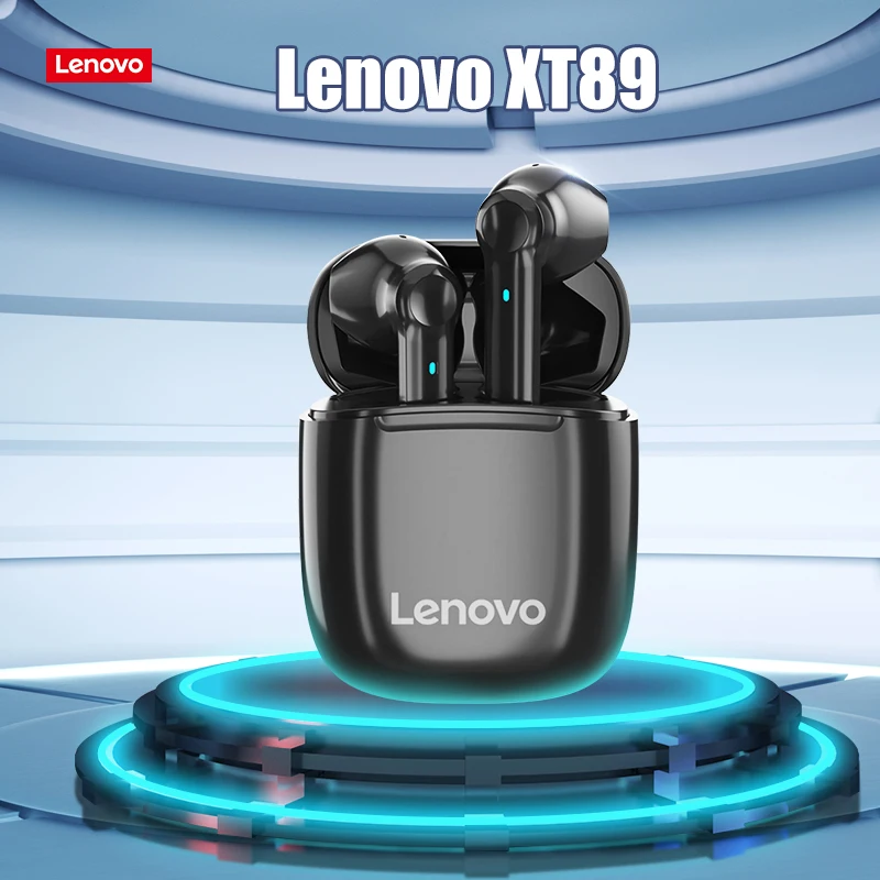 

Беспроводная гарнитура Lenovo XT89, Bluetooth 5,0, спортивные наушники-вкладыши с микрофоном для смартфонов, TWS наушники pk lp40