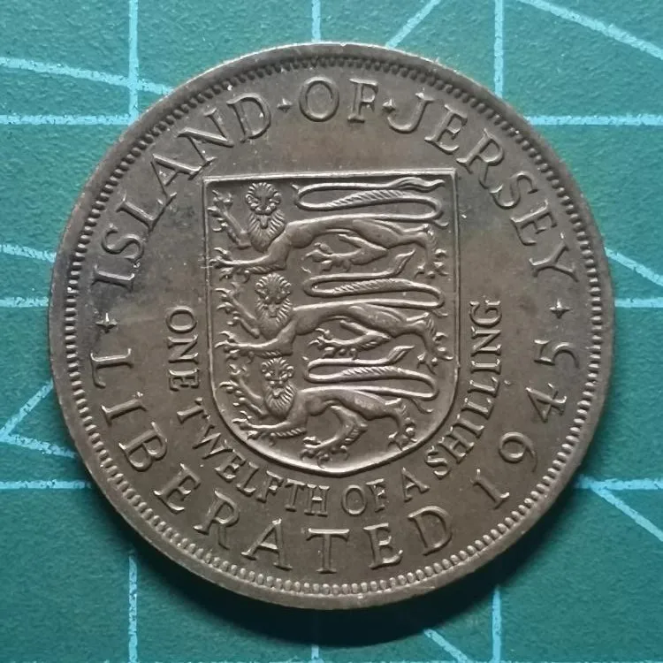 

Британская Джерси 1/12 г., шиллинза Елизавета II period100% оригинальная монета