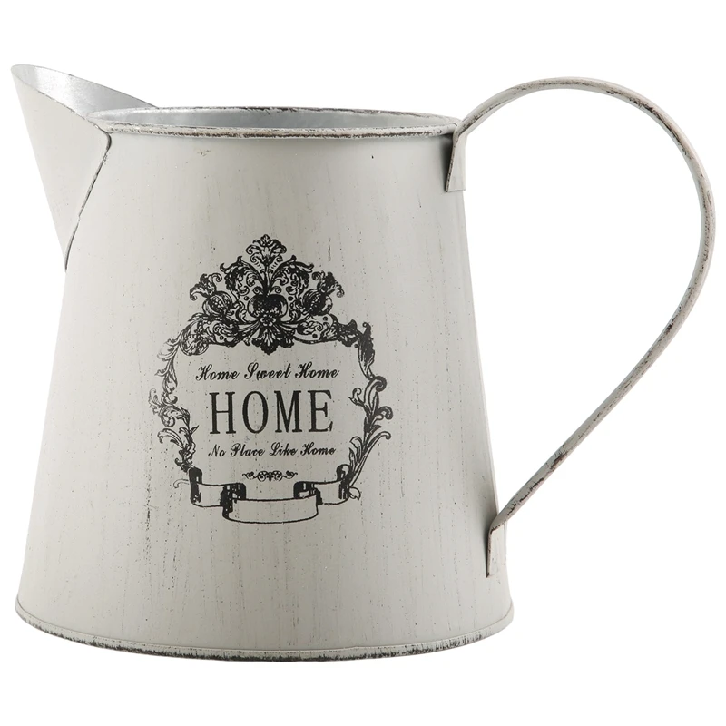 

Antique French Style Country Rustic Primitive Jug Vase Pitcher Flower Vase For Wedding Party Decoration