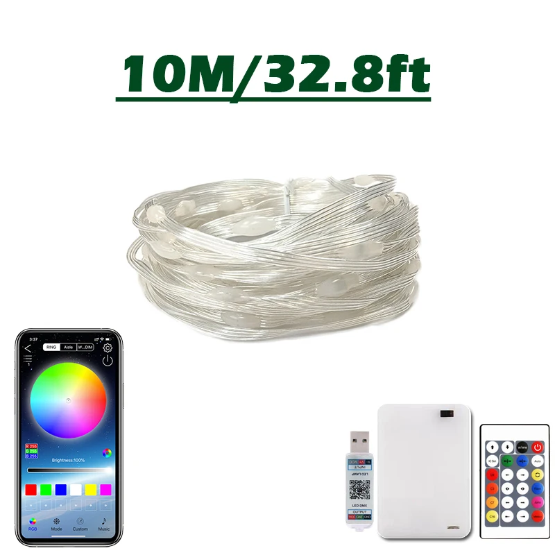 

Dreamcolor RGBIC LED Гирлянда на батарейках