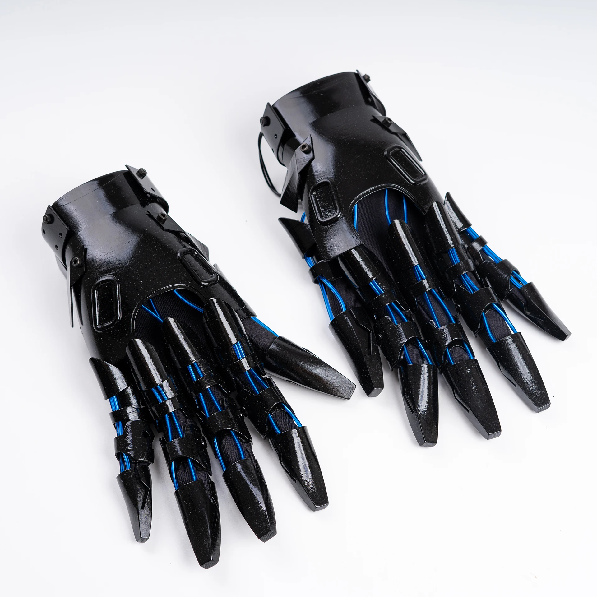 

Cyberpunk Mechanical Gloves Cyberpunk Biological Series Mask Bluetooth earphone functional Headphone Cosplay Headset Gloves Prop
