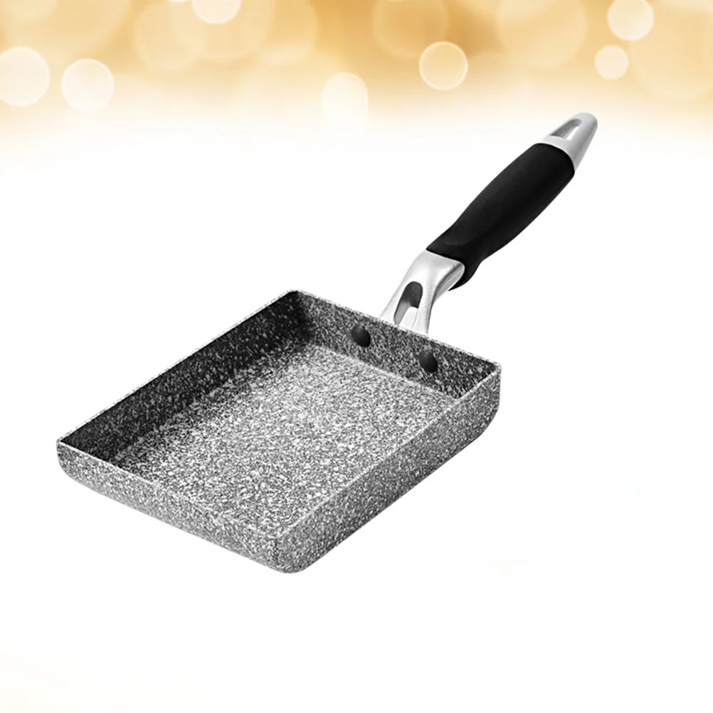 Сковорода для омлета с антипригарным покрытием сковорода яиц прямоугольным