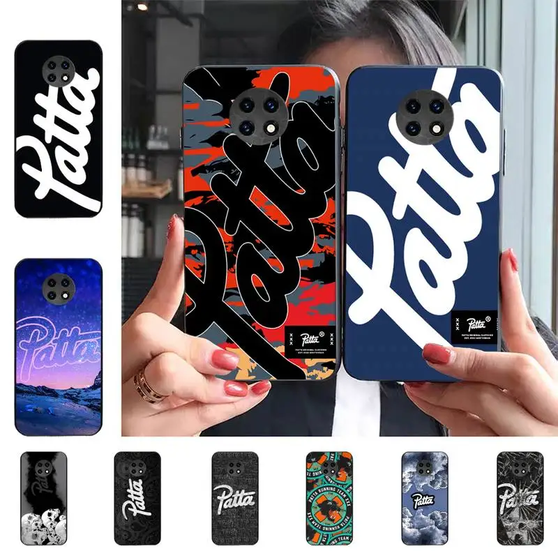 

Fashion P-patta Phone Case for Redmi 5 6 7 8 9 A 5plus K20 4X 6 cover